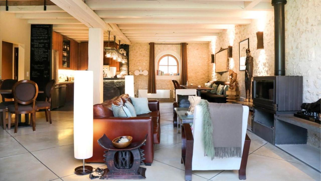 Bed and Breakfast Les Loges De Saint Eloi Pontlevoy Exterior foto