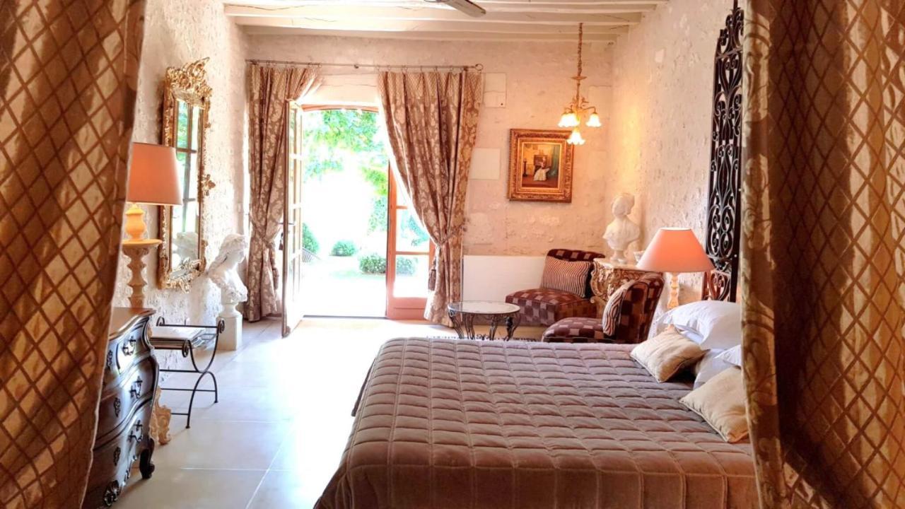 Bed and Breakfast Les Loges De Saint Eloi Pontlevoy Zimmer foto