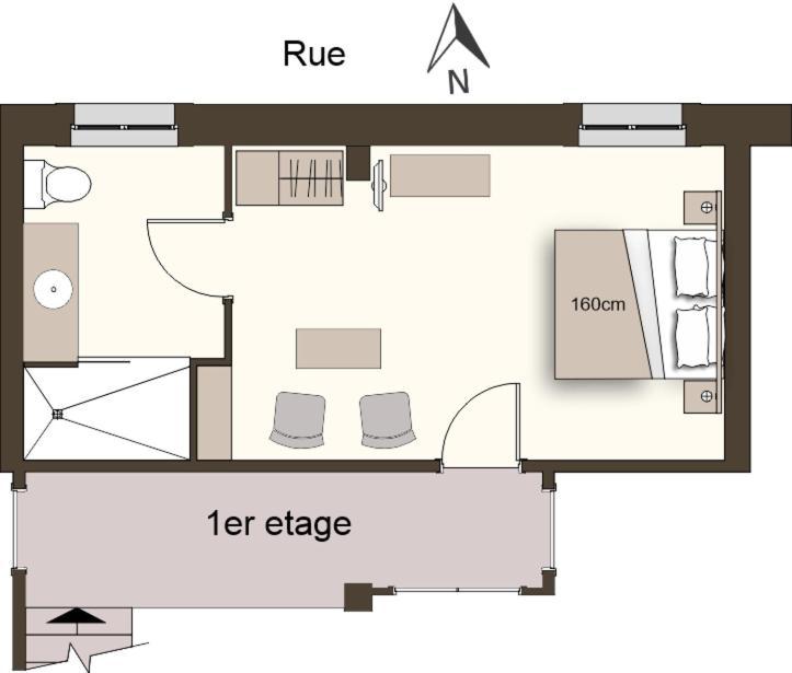 Bed and Breakfast Les Loges De Saint Eloi Pontlevoy Zimmer foto