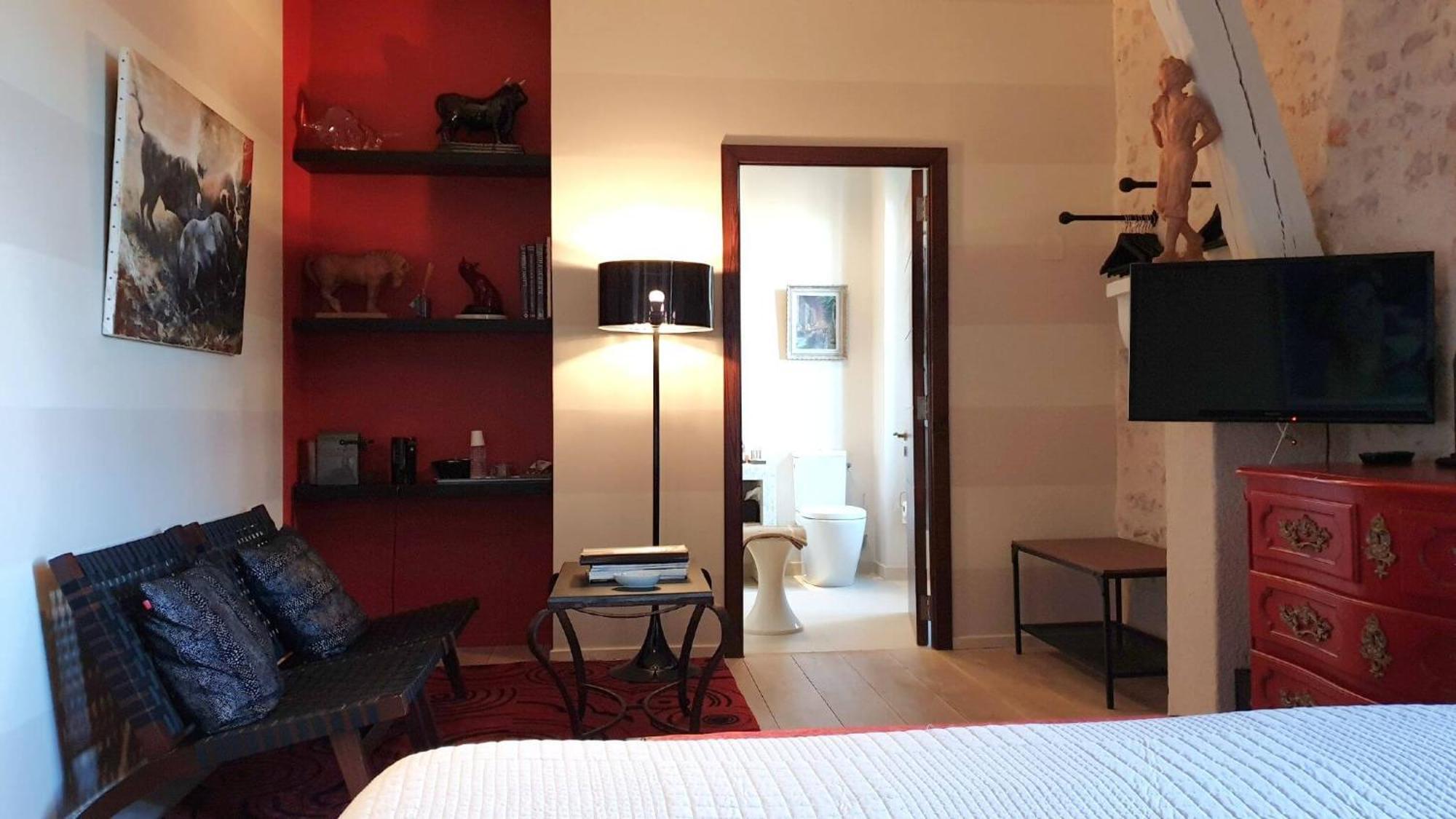 Bed and Breakfast Les Loges De Saint Eloi Pontlevoy Zimmer foto